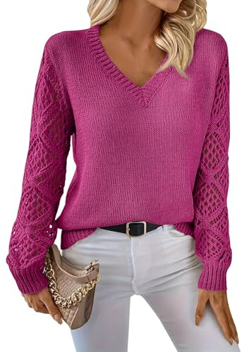 ZHENDEGL Pull Femme Laine Pull Paillettes Femme Pull Femme Pull Femme Chic Pull Y2K Pull Femme Col Rond Pull Blanc Femme Pull Fin Femme Pull Femme Chic Et Elegant Pull Norvégien Femme Pull Femme