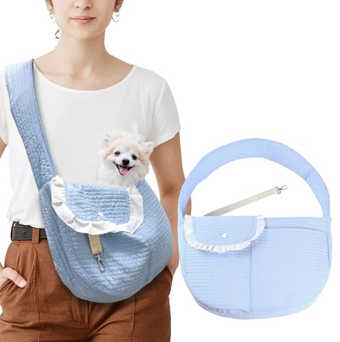 Caisse de transport pour petits chiens - Confortable et sûr pour les chats pesant jusqu'à 13 lb