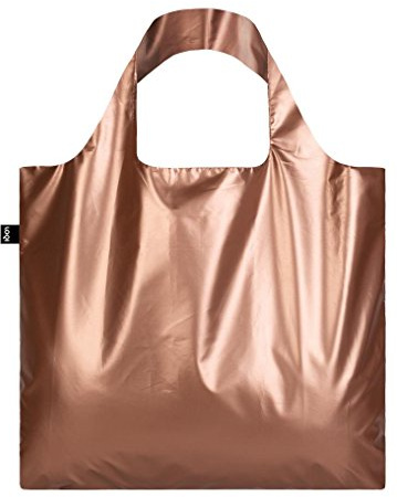 METALLIC, matt roseguld. Väska: LOQI BAG: Jag väger 55 g. Jag kan bära 20 kg Jag är vattenavvisande, Jag är av polyester