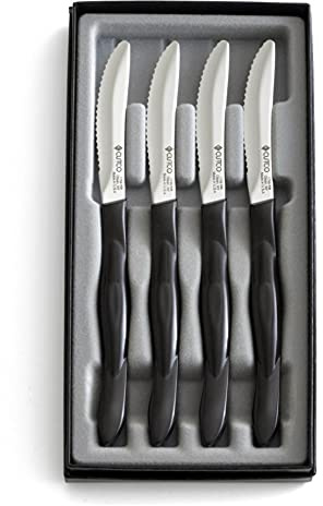CUTCO #1865 set of 4 Black (Classic) Model 1759 Table Knives in CUTCO box