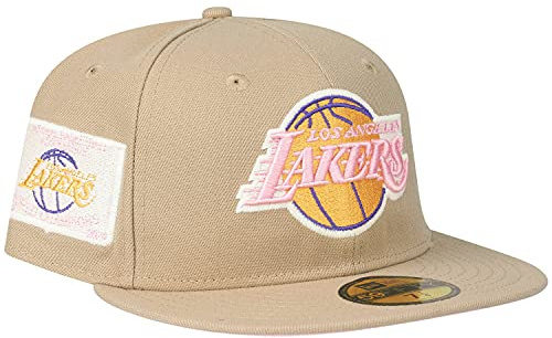 New Era 59Fifty Cap - Los Angeles Lakers Camel beige - 7 1/8