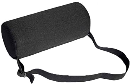 Faderr Almohada Lumbar con Soporte de Espalda Baja, Soporte ergonómico para sillas de Respaldo, cojín de Apoyo Lumbar, sillas de Oficina, Protector de Cintura, Cilindro Lumbar para Coche