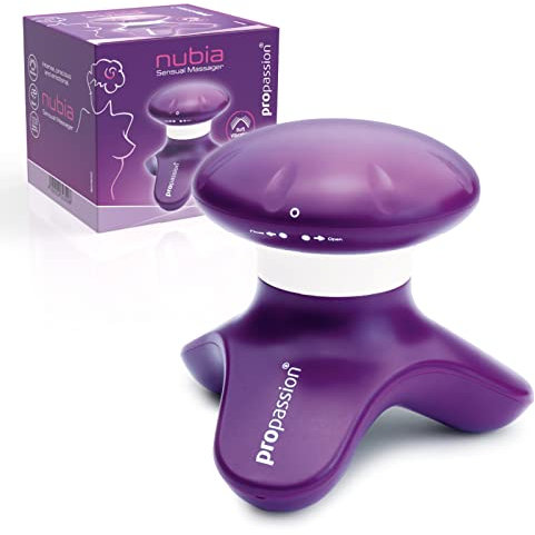 propassion Mini-Massagegerät nubia | Wassergeschützte Vibrationsmassage | Präzise anwendbar | Klein und leicht für gezielte Entspannung | Batteriebetrieben, Lila