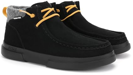 WALK IN PITAS | GARDA | Stivali casual da donna | Stivaletti in pelle| Scarpa urbani | Mocassini | Nautiche invernali | Sneakers Casual | Calzatura Senza lacci | Calzature Walkinpitas | Nero | 41