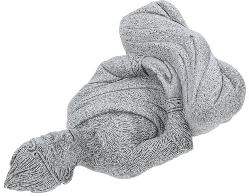 OFFSCH Statue de Bouddha en Singe Petite Figurine de Jardin Décoration Extérieure Décoration de Bouddha pour Jardin Et Maison