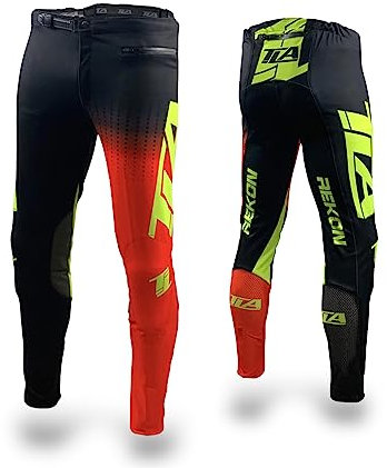 TLA REKON Motorradhose Trial und MTB | Motorradhose für Herren | Offroad Motorradbekleidung | Trial Hose für Herren | BMX-Hose
