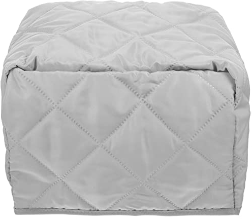 CALLARON Washable Toaster Cover Wear-Resistant Bread Maker Protector Dust Cover for Kitchen Appliances Fits Standard Grey