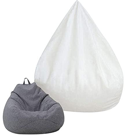 Zaslan Sitzsack Innensack Sitzsack Innenfutter, Innensack Sitzsackhülle Ohne Füllung Für Sitzsack Sitzsackbezug, für Wohnraum Reißverschluss Verschluss Home