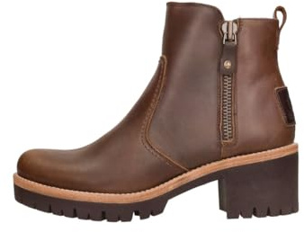 Panama Jack Botines de Mujer Pauline B9 Napa Cuero/Bark 40 EU