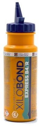 Generico Colla Poliuretanica Semitrasparente Rapida Essiccazione Xilobond Express B4/R da