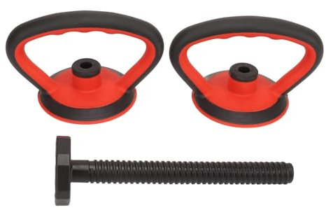 JHS-TECH Fitness Verstellbarer Kettlebell-Griff, tragbarer Kettlebell-Griff, rutschfest, Krafttrainingszubehör für Zuhause, Fitnessstudio, Bodybuilding, Gewichtheben, 3er-Set