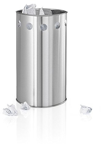 Blomus 68042 Papierkorb Ø 21 cm, H 38,5 cm Symbolo