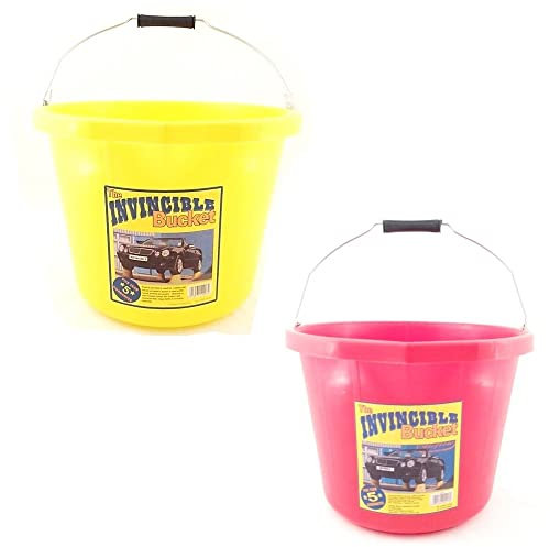 Airflow Heavy Duty Invincible Builders Bucket Red 3 Gallon 15 Litre