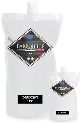 BARBOUILLE pintura/resina epoxi mate bicomponente - Para azulejos, gres, laminado, PVC - 1kg - Blanc Innocent