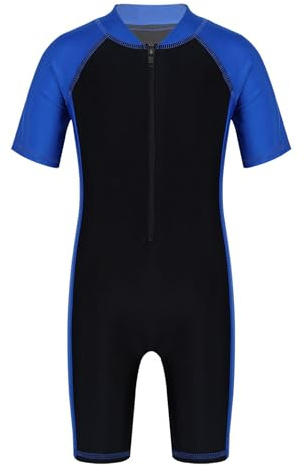 LiiYii Baddräkt, barn, flicka, pojke, unisex, simkläder, cykelkläder, dykdräkt, snabbtorkande, strand, surfing, baddräkt, 3–14 år