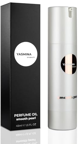Yasmina of Beauty Smooth Pearl Parfum Oil Frauen - Parfum Damen - Intensiver, Ausgewogener Blumiger Duft - 100% Alkoholfrei - Pflegende Ätherische Öle