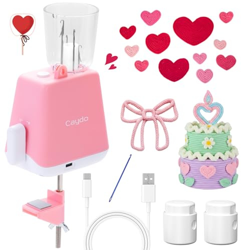 Cayado Tricotin Automático, Eléctrico, Mini Molino de Tejer DIY, Máquina de Ganchillo para Adultos y Niños, Patente