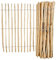 WillowNest Staketenzaun – Natürlicher Holzzaun, Gartenzaun Sichtschutz, Rustikaler Steckzaun, Zaun für Garten & Terrasse – 100x500 cm, Abstand 7-8