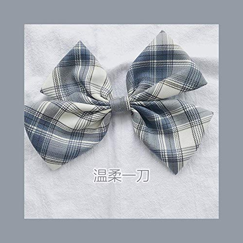 1 grand nœud pince à cheveux pince à bec de canard pince coiffe-pince à bec de canard avec un couteau doux