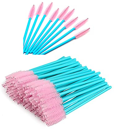 300 Stk Einweg Wimpernbürste Augenbrauenbürstchen, Wimpernbürstchen für Mascara,Wimpern Augenbrauen Bürste, Einweg wimpernbürste, Wimpernverlängerung, Augen Make Up Tools