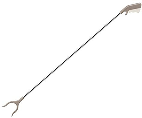 Extra lång griptång för sopor | griphjälpmedel [100 cm] – soptång av aluminiumlegering för seniorer | praktisk avfallssamlare | handtag – sopuppsamlare | griparm | robust sopuppsamlingstång