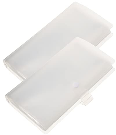ABOOFAN 2 raccoglitori per biglietti da gioco, con foglie, album da viaggio, per foto, album di biglietti trasparenti, per gli amanti dei concerti, per gli amanti dei concerti, S