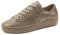 Paul Green Damen Pauls, Frauen Low-Top Sneaker,schnürer,Plateausohle,Halbschuhe,straßenschuhe,Strassenschuhe,Beige Metallic (Champagne),41 EU / 7.5 UK