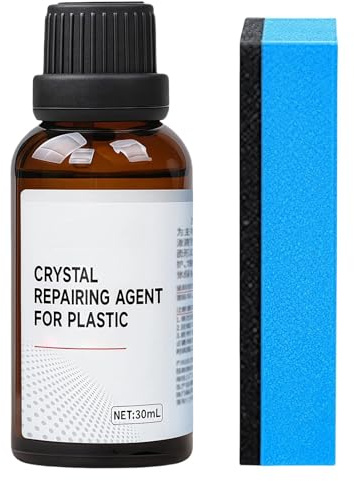 Back to Black Trim Restorer with Sponge,Car Plastic Revitalizing Coating Agent,Car Plastic Restorer Black,Plastics Parts Refurbish Agent,Crystal Coating Plastics Restoration,Prevents Drying Aging