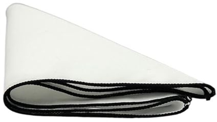 Väska för män, fyrkantig bomullshandduk för män, 3 delar, vit ficka, festbal, semester, hankies 23 cm
