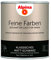 Alpina Feine Farben Lack Klassisches Matt-Schwarz 750ml