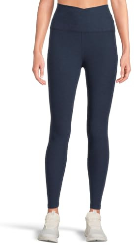 Beyond Yoga womens High Waisted Midi Leggings, Nocturnal Navy, M