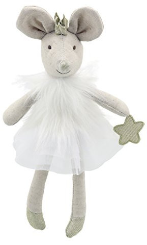 Wilberry - Dancers - White Mouse Soft Toy - WB004105