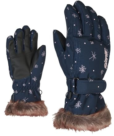 Ziener flicka lim Girls junior skidhandske/vintersport | varm, andas