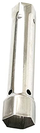Steckschl眉ssel (34 mm + 40 mm), Wasserhahn-schl眉ssel, Wasserhahn-Rohr, 2-in-1-Wasserhahn-Steckschl眉ssel-Set, Dusch-Steckschl眉ssel, Schnellmontage, langlebiges werkzeug, Schraubenschl眉ssel (Silber)