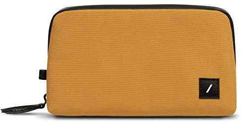 Native Union Stow Lite Organizer W.F.A Tech Organizer – Minimalist Travel Pouch Made of Recycled Materials for Everyday Accessory Storage & Protection – Stores Cables, Chargers & More (Kraft)