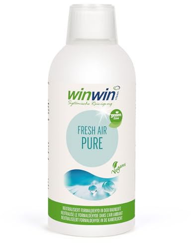 FRESH AIR Vegans 'PURE' Luftreinigungs-Konzentrat 500ml I VEGAN I ohne künstliche Farbstoffe I EUR 55,80/L