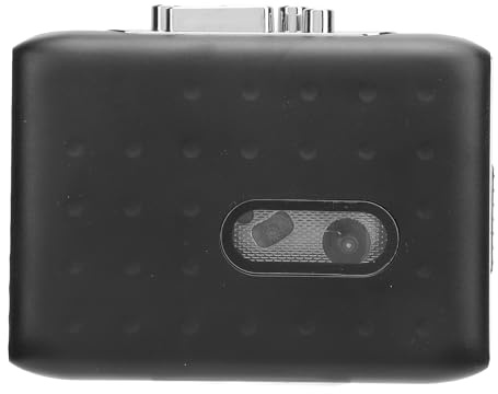 Generic Cassetta del Registratore Portatile, Cassetta USB C con Microfono Integrato con Assistenti di Jack Convertitore da 3,5 Mm per Musica