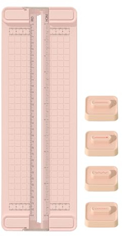 Papperstrimmer - pappersskärare | brevstorlek papperstrimmer | 14,37 x 4,84 x 0,59 tum | verktyg för att skära precisionsskärare | antislip för affärshemmakare