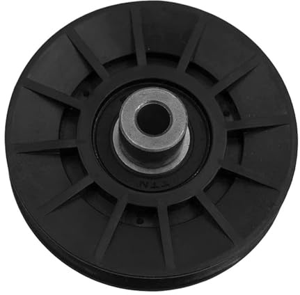 LALAL Puleggia Folle Piatta for Tosaerba Husqvarna/Craftsman - Diametro Esterno 3,5, Foro 3/8 - Puleggia motrice Resistente all'Usura