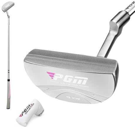 Golfputter damer högerhänt golfklubba putter med klubbhuvudbonad för kvinnor golfare sport