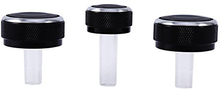 -Steuerknopf-Knopf, Yctze A/C-Schalterknöpfe des Heizungs-Dash Black Steuerknöpfe für golf 4 dash für vw golf 4 knöpfe klima golf 4 commande chauffage golf 4