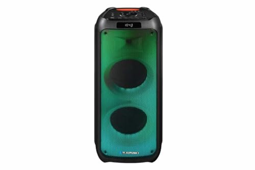 Högtalare med Bluetooth och karaoke festbox blåpunkt PB10DB