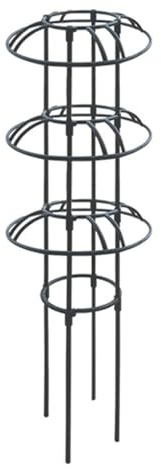 Enrejado de plantas trepadoras | Soporte de jardín de metal resistente al óxido, enrejado de obelisco de vides, para macetas de interior y exterior, invernadero, verduras, frutas, vides, clemátides