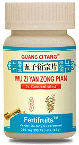 3 Bottles of Wu Zi Yan Zong Pian FertiFruits Plus - Fertility Blend for Men - Family Planning- 200 Pills in each Bottle by FertiFruits