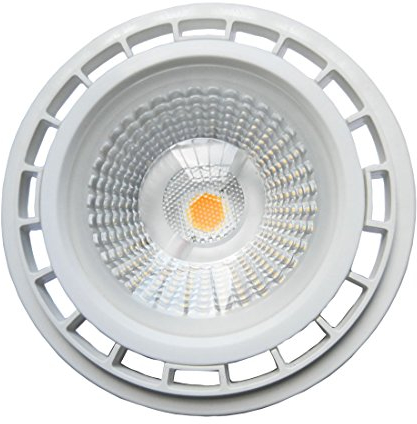 YAKAiYAL 12W AR111 GU10 LED Lampe 220V COB ES111 Spot Reflektor Leuchtmittel Kaltweiß 6000K 1100 Lumen 45 Grad als Ersatz für 75W Halogenbirne 1-Stück Nicht-Dimmbar MEHRWEG