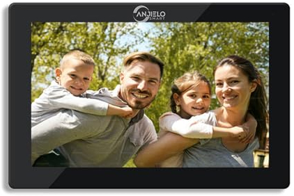 Citofono visivo con display touch screen da 7 pollici da utilizzare con una varietà di campanelli esterni (campanelli esterni venduti separatamente)