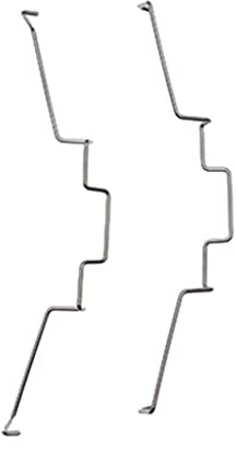 Värmerör fläkt spänne värme rör fläkt spänne elastiskt stål CPU-fläktkrok fäste 8 cm/9 cm/12 cm ny 2021 fläktklämma fläktklämma på för Cpu-kylare