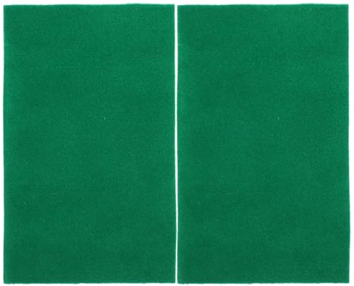 LOLIPPYY Alfombra Práctica para Reptiles Absorbente de 50x30 Cm, Alfombrilla de Césped Sintético Verde para Terrarios, Accesorio Hidratante y Decorativo para Tortugas, Serpientes