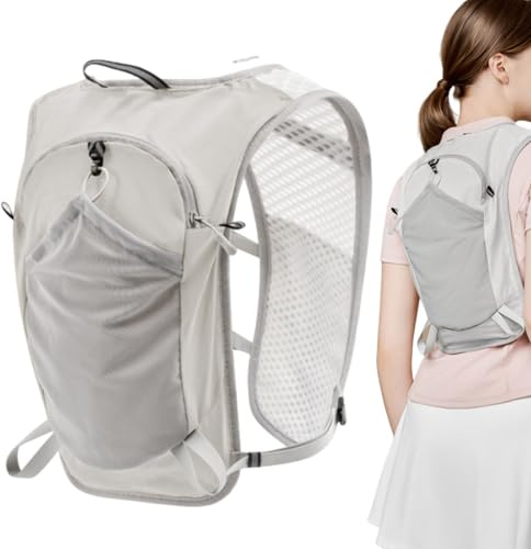 Chaleco de Hidratación,Chaqueta Ligera de Llevar | Chaleco de Carreras con Hidratación - para Senderismo Camping Escalar Correr Fitness Ciclismo Corredores Mujeres y
