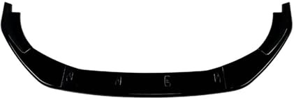 Främre Läppspoiler Bil Främre Stötfångare Nedre Spoiler Lip Splitter Guard Protector För VW För Golf 6 MK6 För GTI 2008-2012 Spoiler Diffuser(Glossy black)